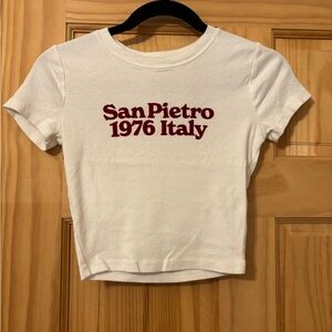 Hollister cropped top